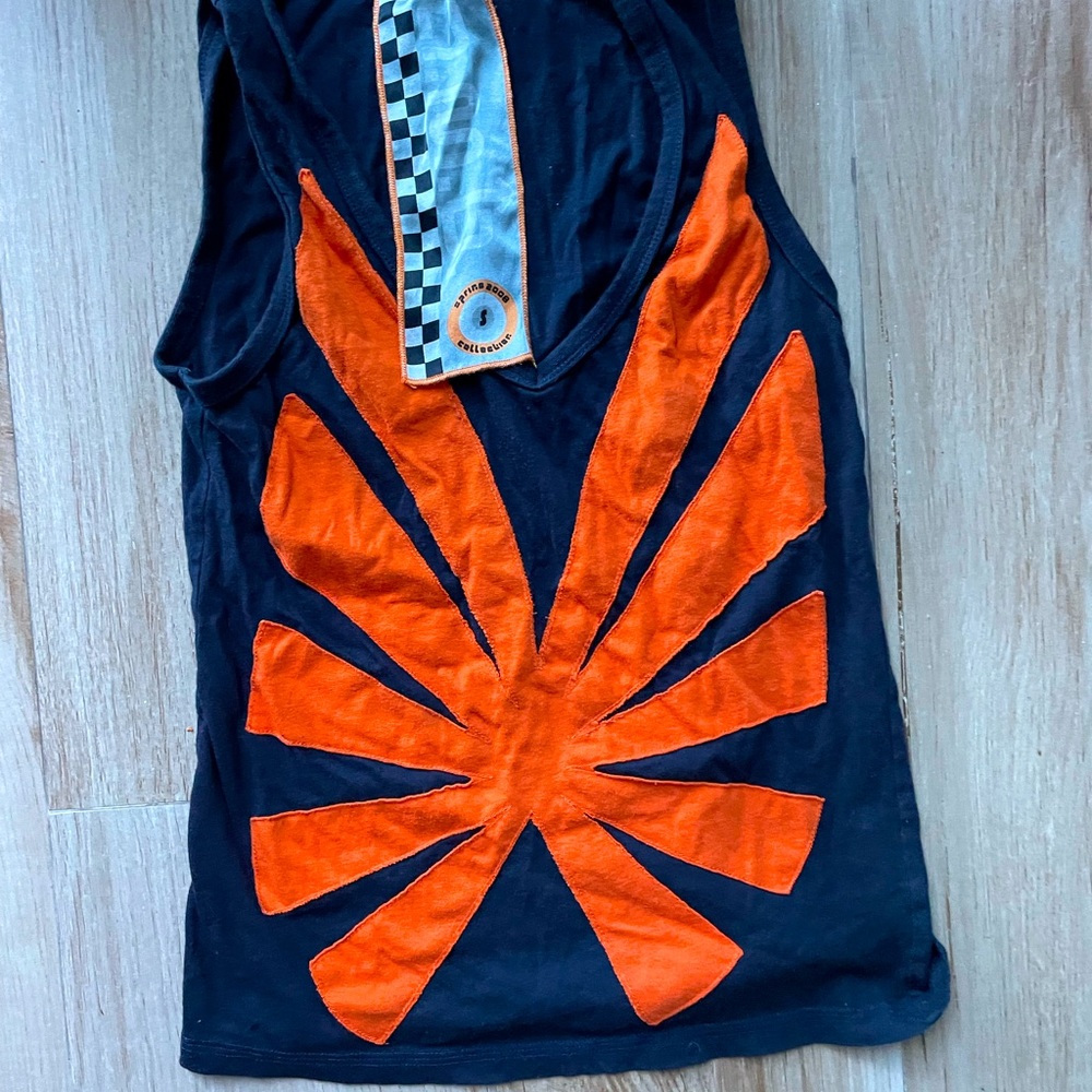L.A.M.B muscle T crop top S